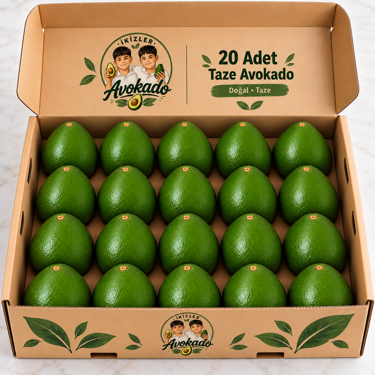 20 Adet Avokado